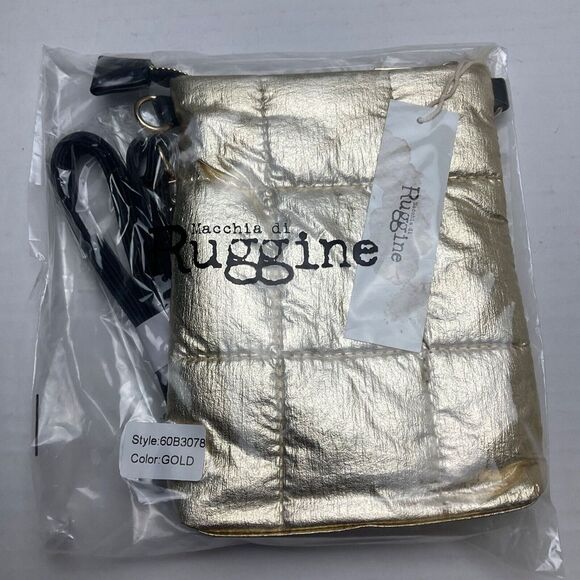 Insulated Metallic Bubble Cross Body Bag - Picture 7 of 7